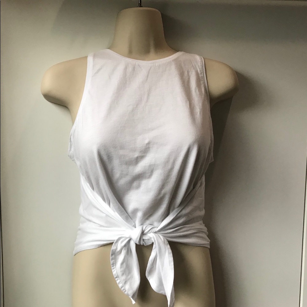 Club Monaco Wrap Tie Sleeveless Top(s)